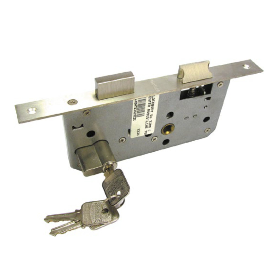 Robustline Locks & Cylinders Lock Body Lock Body 72mm With 60mm Cylinder Robustline Security Lock Hardware
